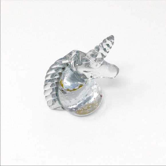 Mystical Magical Vintage Glass Unicorn Paperweight - Picture 5 of 7